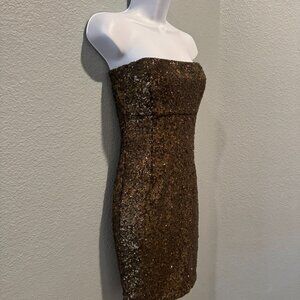 Alice and Olivia Sequin cocktail dress - size 4